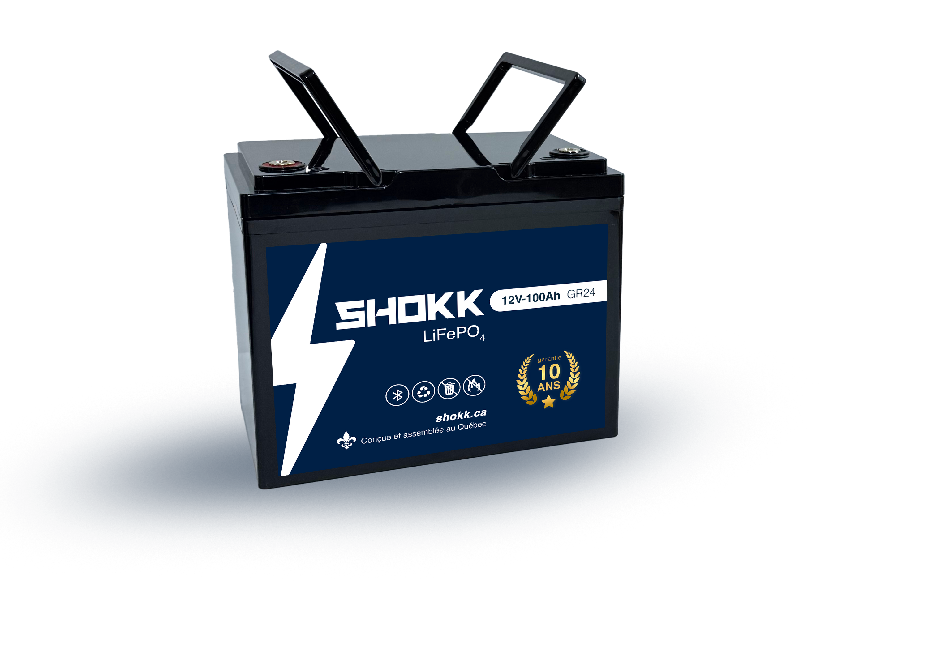 Batterie Lithium 12V 100Ah GR24