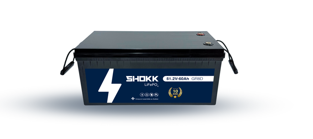 Batterie Lithium 51.2V 60Ah GR8D
