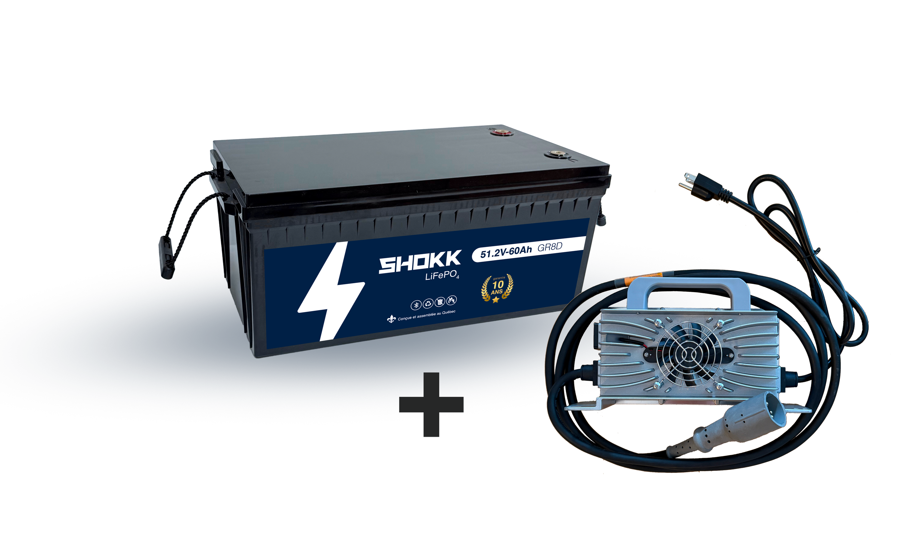 Batterie Lithium 51.2V 60Ah GR8D